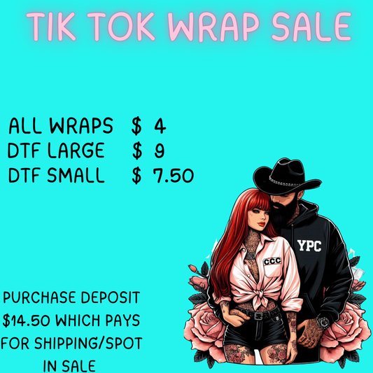 Wrap Sale Deposit